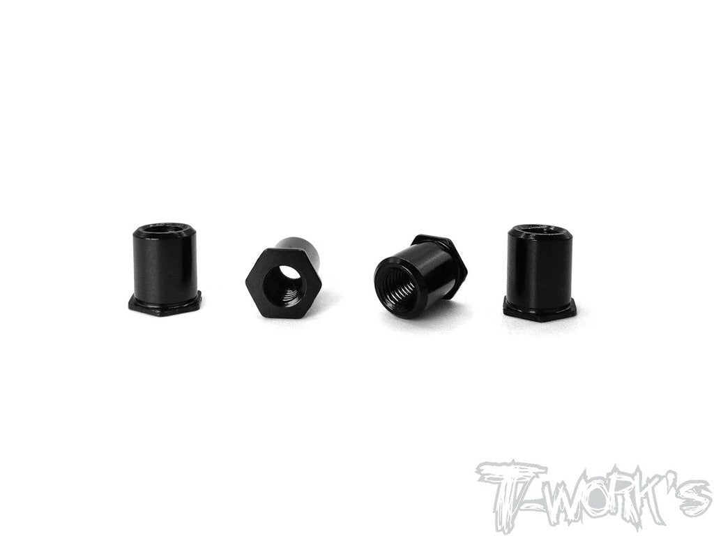 T-Work's Entretoises de Basculeurs Alu Tamiya TC-01 (x4) TE-TC01-O