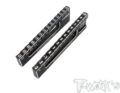 T-Work's Gauge ALuminium pour Droop 20mm (2pcs) TT-055