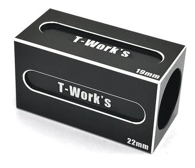 T-Work's Gauge de Garde au Sol 19/22mm Noir TT-031BK