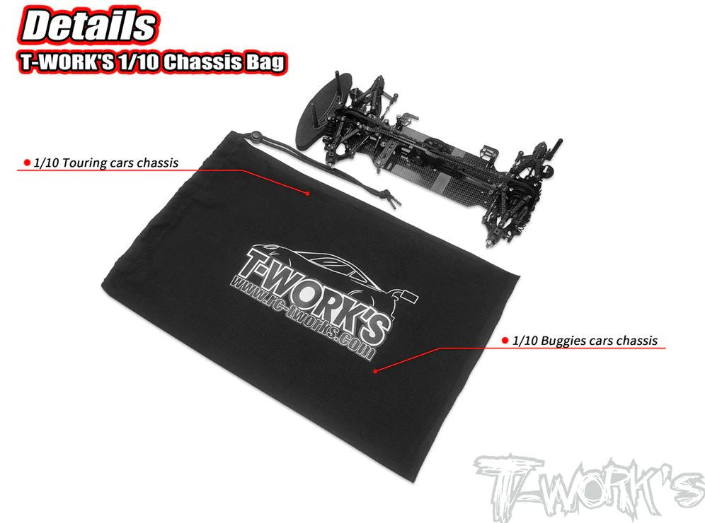 T-Work's Housse de Transport pour châssis 1/10 Touring TT-115-A