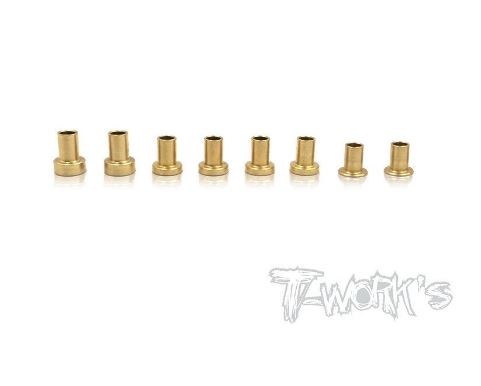 T-Work's Inserts de réglages Laiton Asso B5/B5M (x8) TE130S