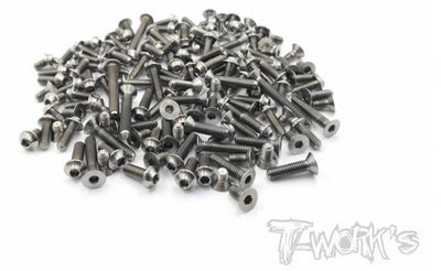 T-Work's Kit de Visserie Titane UFO (149pcs) D819 TSSU-D819