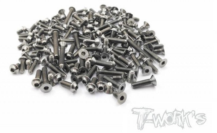 T-Work's UFO Titanium Hardware Kit (109pcs) E817 TSSU-E817