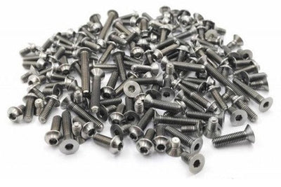 T-Work's Kit de Visserie Titane UFO (151pcs) D8 WS TSSU-D8WS