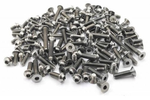 T-Work's Kit de Visserie Titane UFO (151pcs) D8 WS TSSU-D8WS