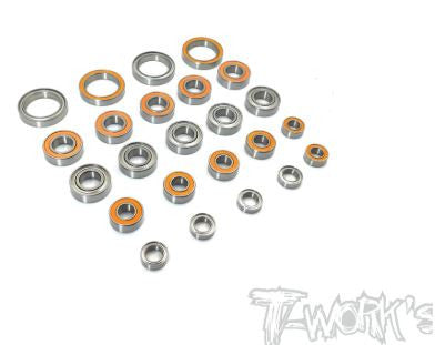 T-Work's Kit complet roulements 24pcs Mugen MBX8 BBS-MBX8