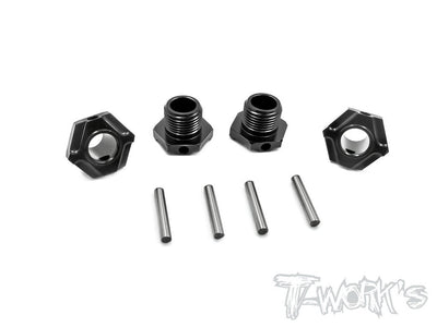 T-Work's Moyeu de Roue Light Weight Alu MBX-8 (x4) TO-245-M