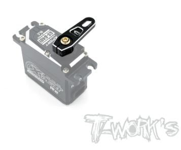 T-Work's Palonnier Réglable +5mm Alu Servo 25T TA-138-25