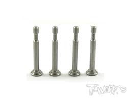 T-Work's Pins de Fixation d'Amortisseur Titane (4pcs) MP9 TP-008