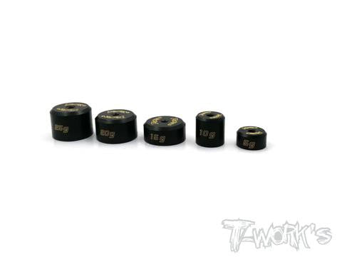 T-Works Poids d’équilibrage Noir 10gr (x1) TA067