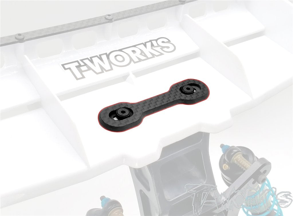 T-Work's Rondelles d'Aileron Monobloc Carbone TT 1/8 TO-300