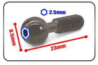 T-Work's Rotule 7075-T6 (x2) SRX8 TO-322-S