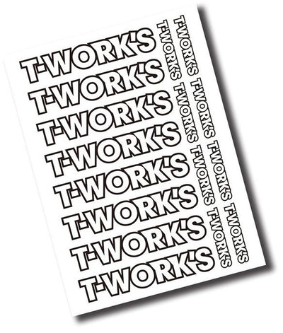 T-Work's Stickers Pour véhicule 1/10 TS-039C