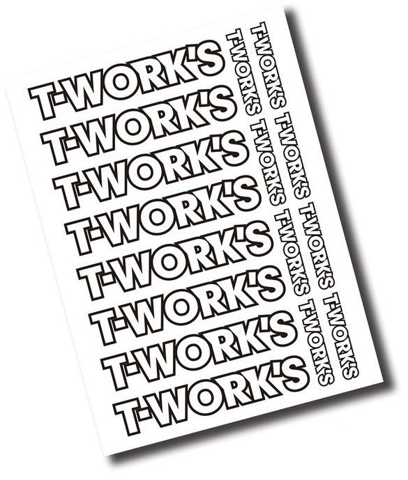T-Work's Stickers Pour véhicule 1/10 TS-039C