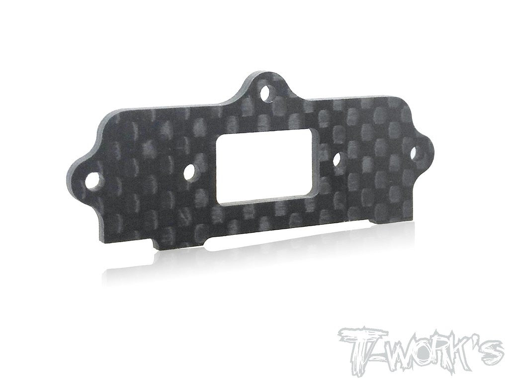 T-works Sabot de Protection Chassis Inox Kyosho (x2) MP9 TO220K