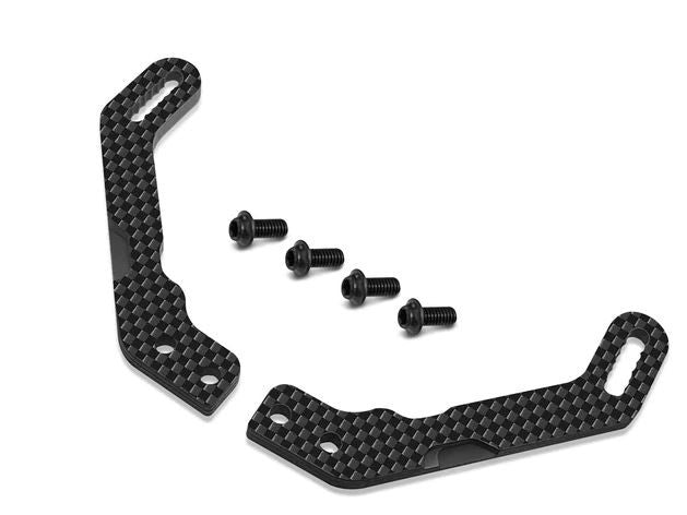 T-Work's Support Plot de carrosserie Arrière V2 (x2) X4 TE-X4-E-V2