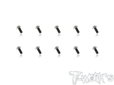 T-Work's Vis Titane UFO 2.5x6mm (x10) TSS-2506U