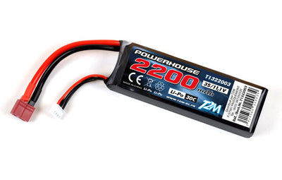 T2M Accu Li-po 11.1V 3S 2200mAH 30C Dean T1322003