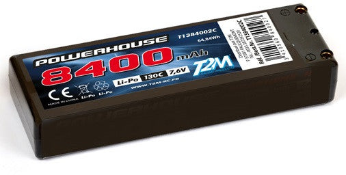 T2M Accu Li-po HV 7.6V 2S 8400mAH 130C T1384002C