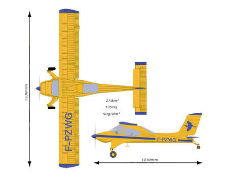 T2M Avion Wilga 2000 ARF T4515