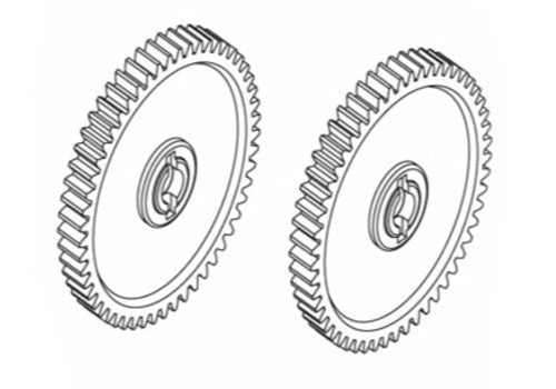 T2M Couronne Centrale (x2) Pirate Dune Scraper T4936/05