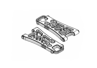 T2M Triangle inférieur Arrière (x2) Pirate Dune Scraper T4936/35