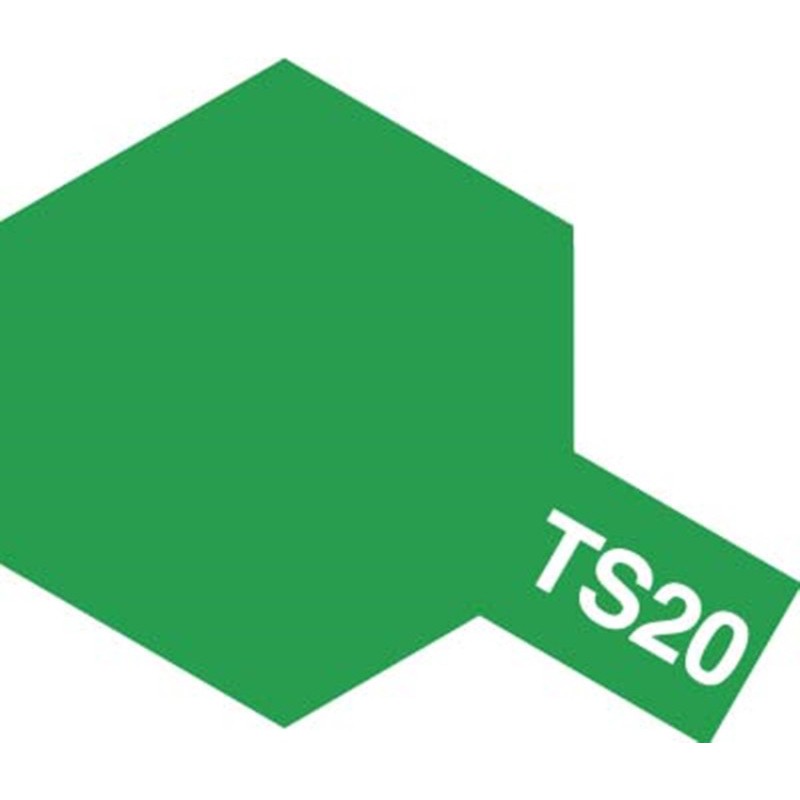 Tamiya Pintura acrílica TS20 Verde metalizado 85020