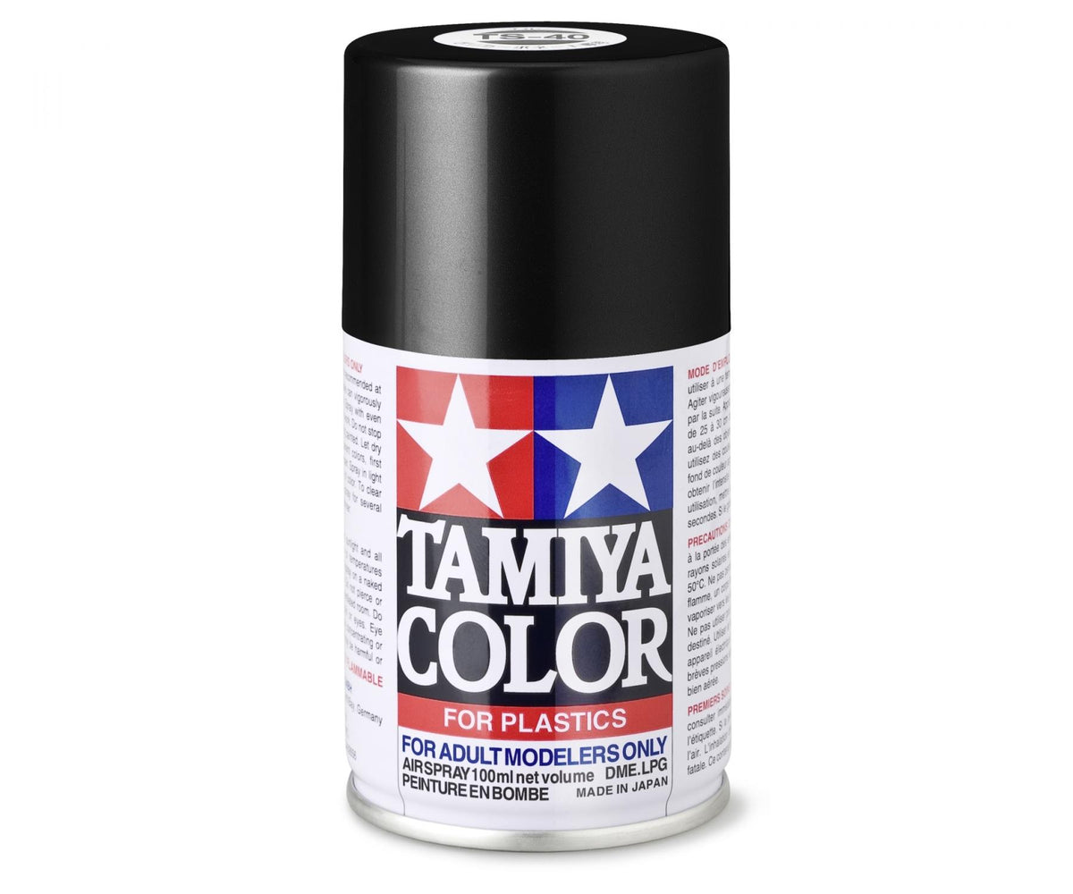 Tamiya Peinture Acrylique TS40 Noir Métallisé 85040
