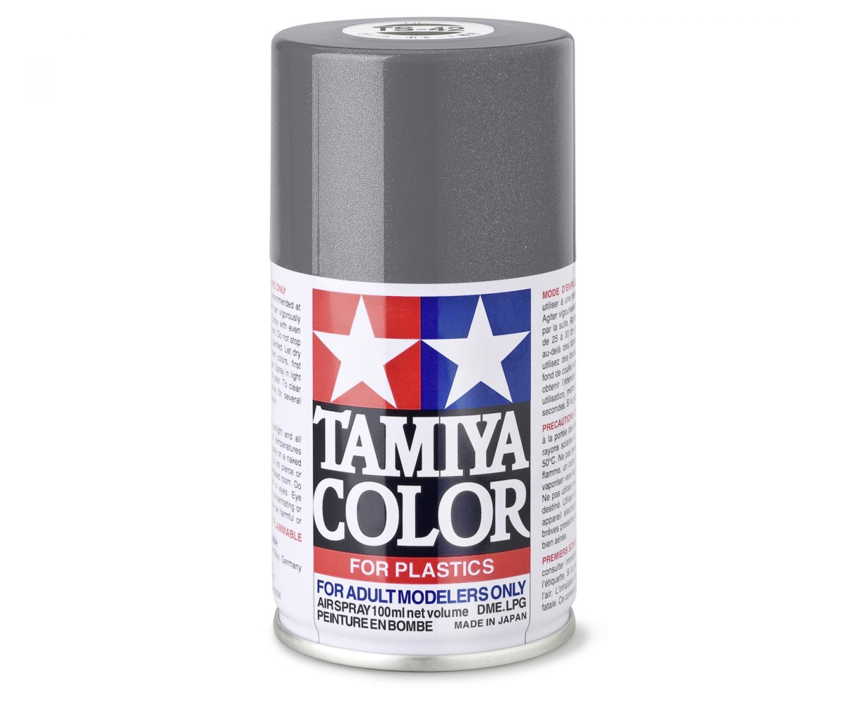 TAMIYA Peinture Acrylique TS42 Gris Clair Métal 85042