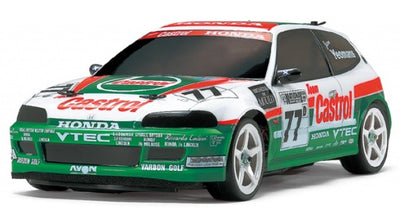 Tamiya - Carrosserie Honda Civic Castrol - 190mm - 51421