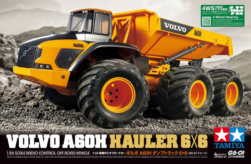 Tamiya G6-01TR Volvo A60I Hauler 6x6 KIT 58676