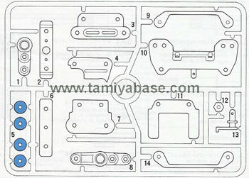 Tamiya Grappe J Top-Force 19115041