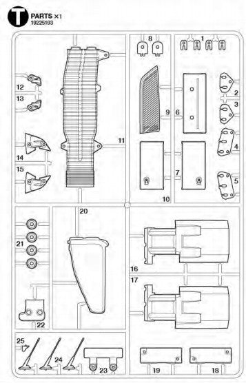 Tamiya Grappe T Volvo FH16 9225193