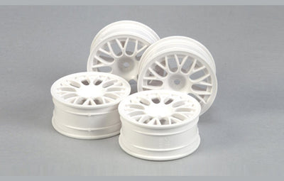 Tamiya Jantes 24mm Type BBS Blanche (x4) 53468