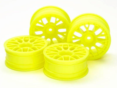 Tamiya Jantes 24mm Type BBS Jaune (x4) 54850