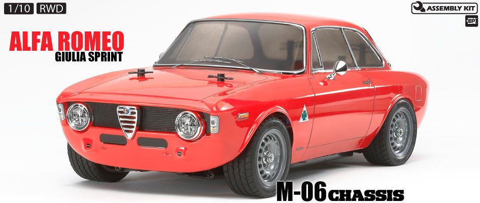 Tamiya M-06 Alfa Romeo Giulia Sprint  KIT 58486