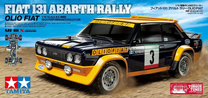 Tamiya MF-01X Fiat 131 Abarth Rally KIT 58723