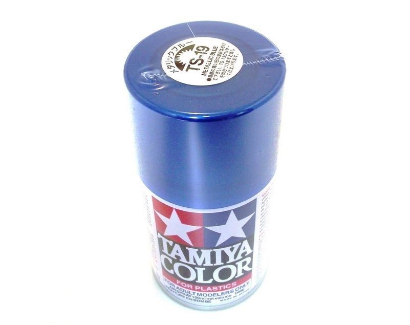 TAMIYA Peinture Acrylique TS19 Bleu Métallisé 