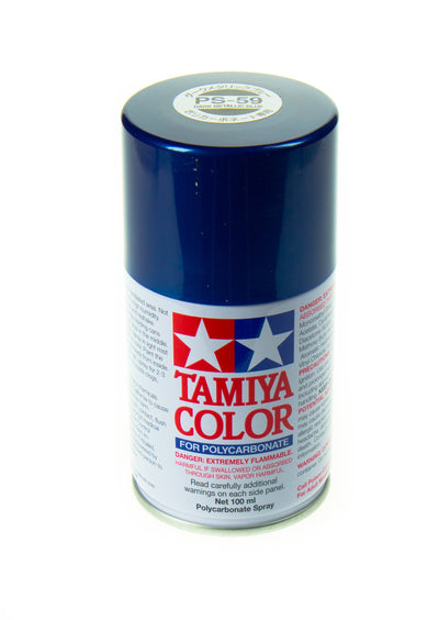 TAMIYA Peinture Lexan PS-59 Bleu Metal 86059