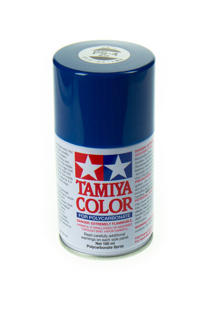 TAMIYA Peinture Lexan PS-4 Bleu 86004