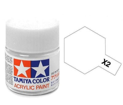 Tamiya Peinture Mini X2 Blanc Brillant 81502