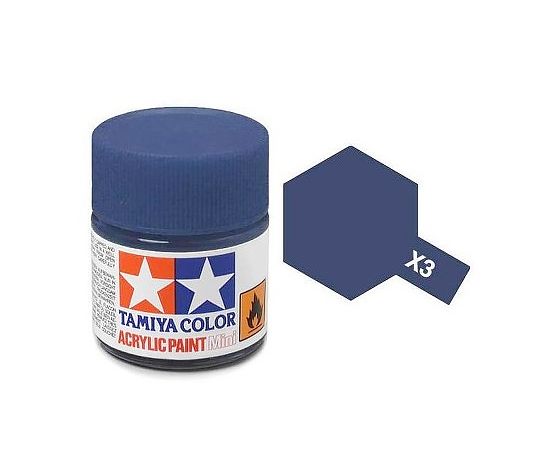 Tamiya Peinture Mini X3 Bleu Royal Brillant 81503