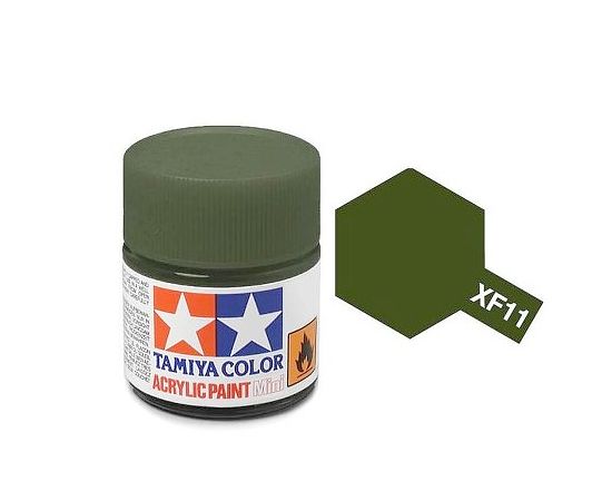 Tamiya Peinture Mini XF2 Vert Aéronaval Mat 81711