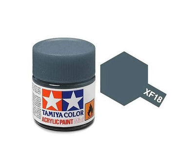 Tamiya Peinture Mini XF17 Bleu moyen Mat 81718