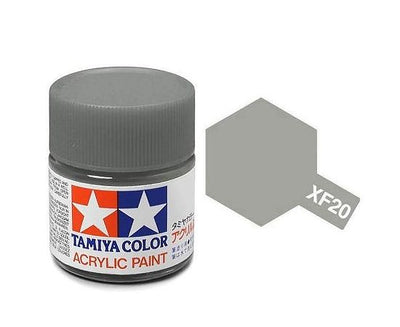 Tamiya Peinture Mini XF20 Gris Moyen Mat 81720