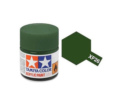 Tamiya Peinture Mini XF26 Vert Foncé Mat 81726