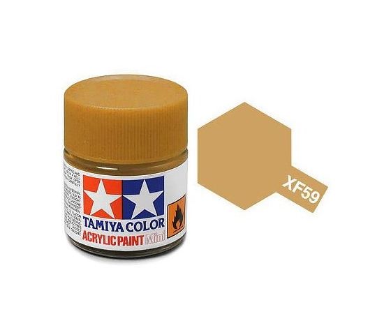 Tamiya Peinture Mini XF59 Jaune Désert 81759