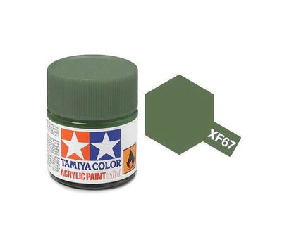 Tamiya Peinture Mini XF67 Vert Mat 81767