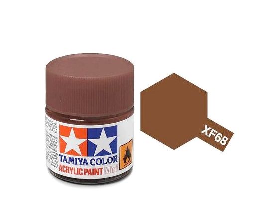 Tamiya Peinture Mini XF68 Brun Mat 81768