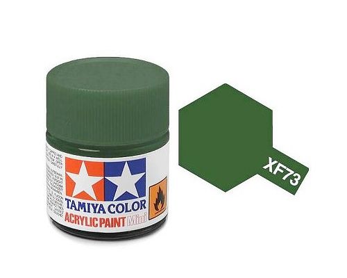 Tamiya Peinture Mini XF73 Vert Foncé JGSDF 81773